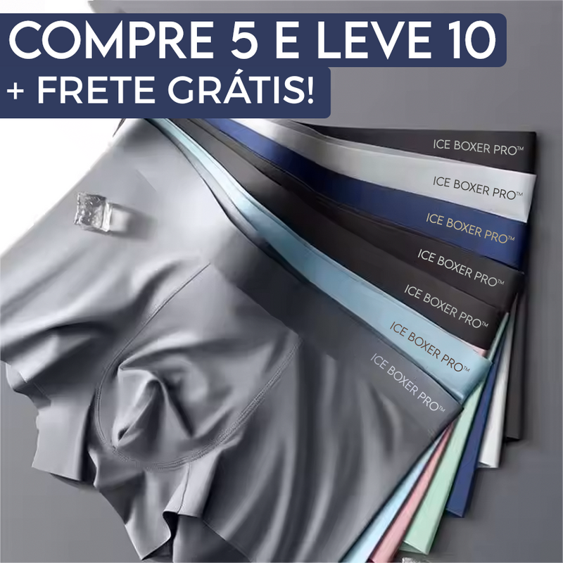 Ice Boxer Pro™ - Cuecas Premium Respiráveis - [COMPRE 5, LEVE 10]